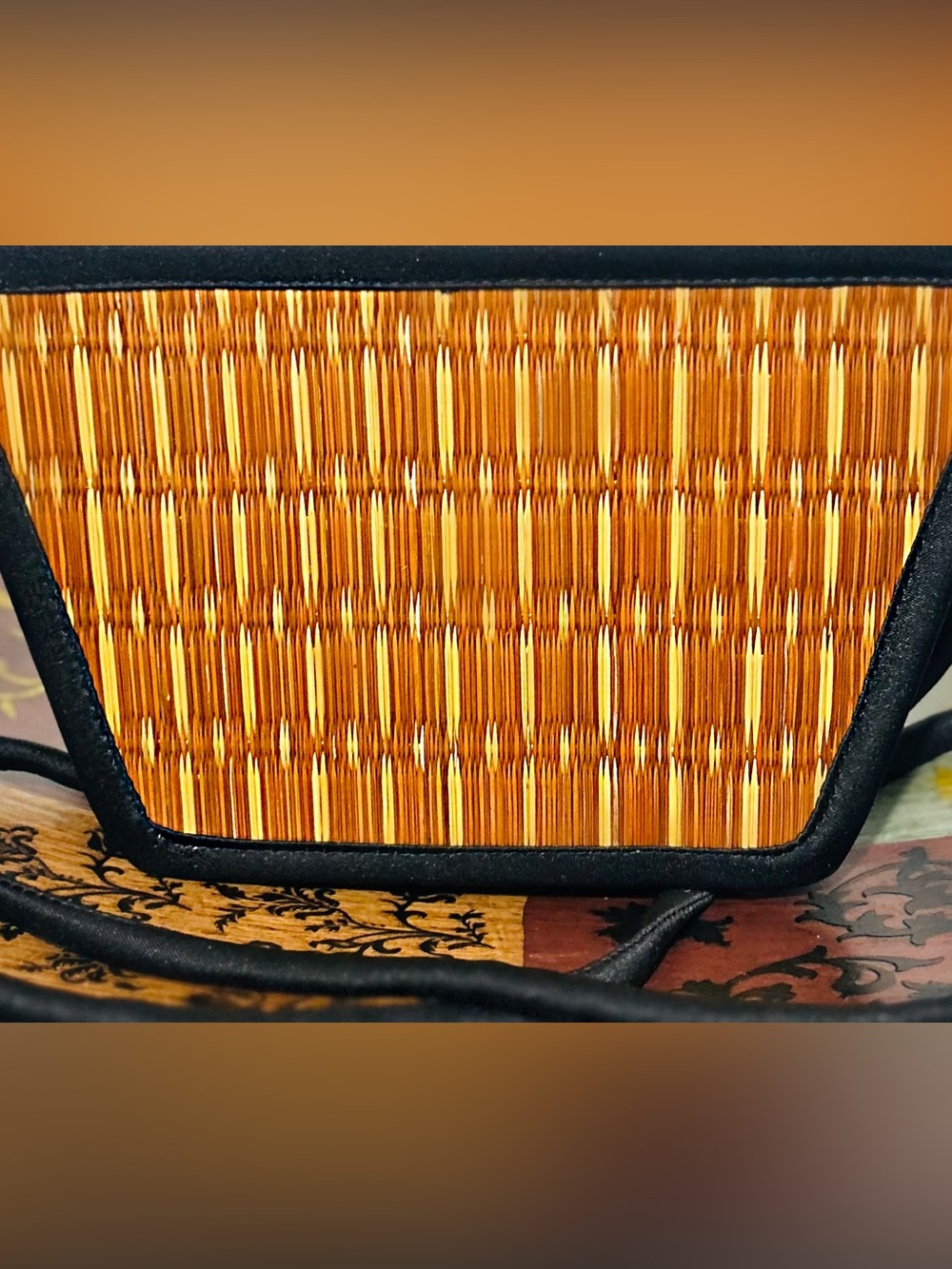 Woven Orange Women’s Purse - Picture 3 of 16